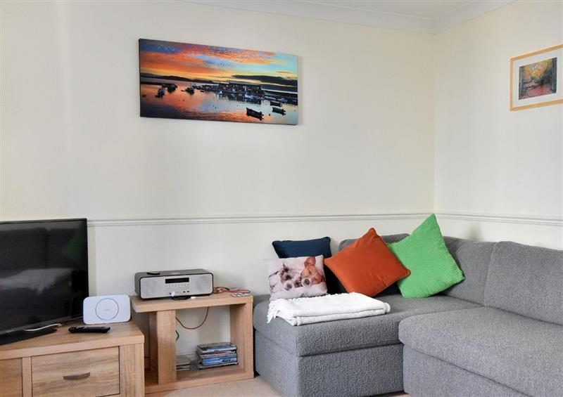 Relax in the living area at Annings View, Lyme Regis