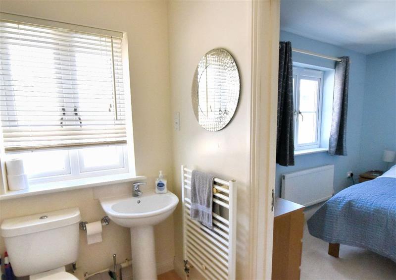 The bathroom at Annings View, Lyme Regis