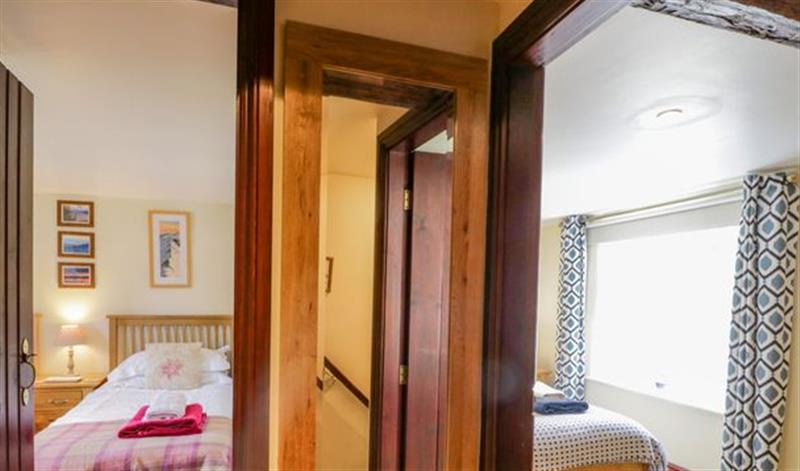 One of the bedrooms at Anniversary Cottage, Ambleside