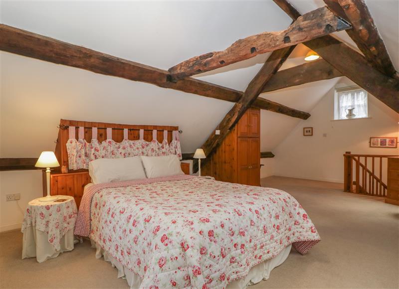 One of the bedrooms at Anvil Cottage, Gatcombe near Blakeney