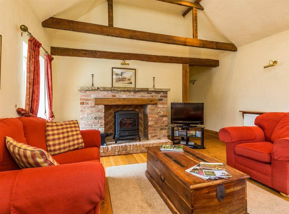 Living room at Anvil Cottage in Louth, Lincolnshire