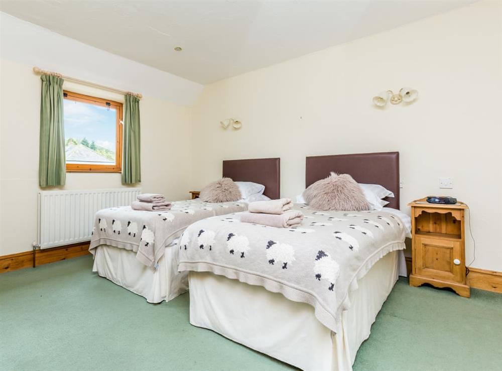 Twin bedroom at Anvil Cottage in Louth, Lincolnshire
