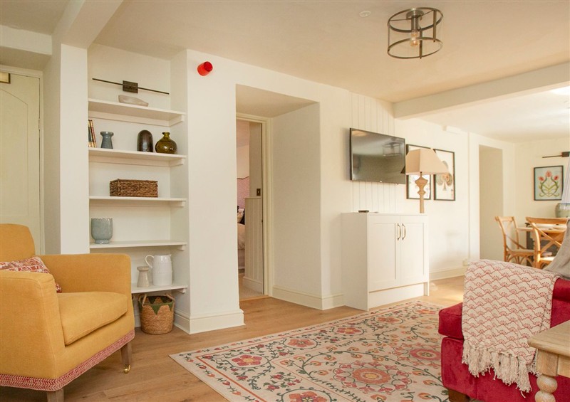 The living area at Apartment 1, 86 Dyer Street, Cirencester