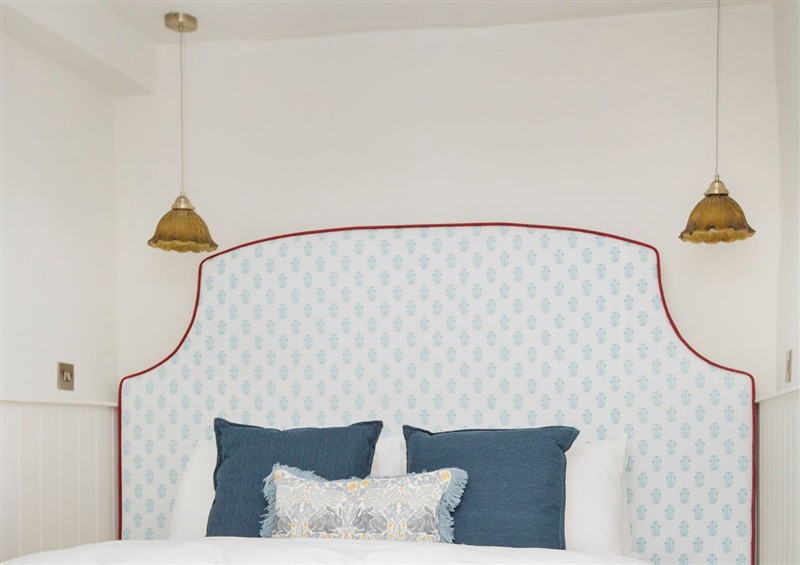 This is a bedroom at Apartment 1, 86 Dyer Street, Cirencester