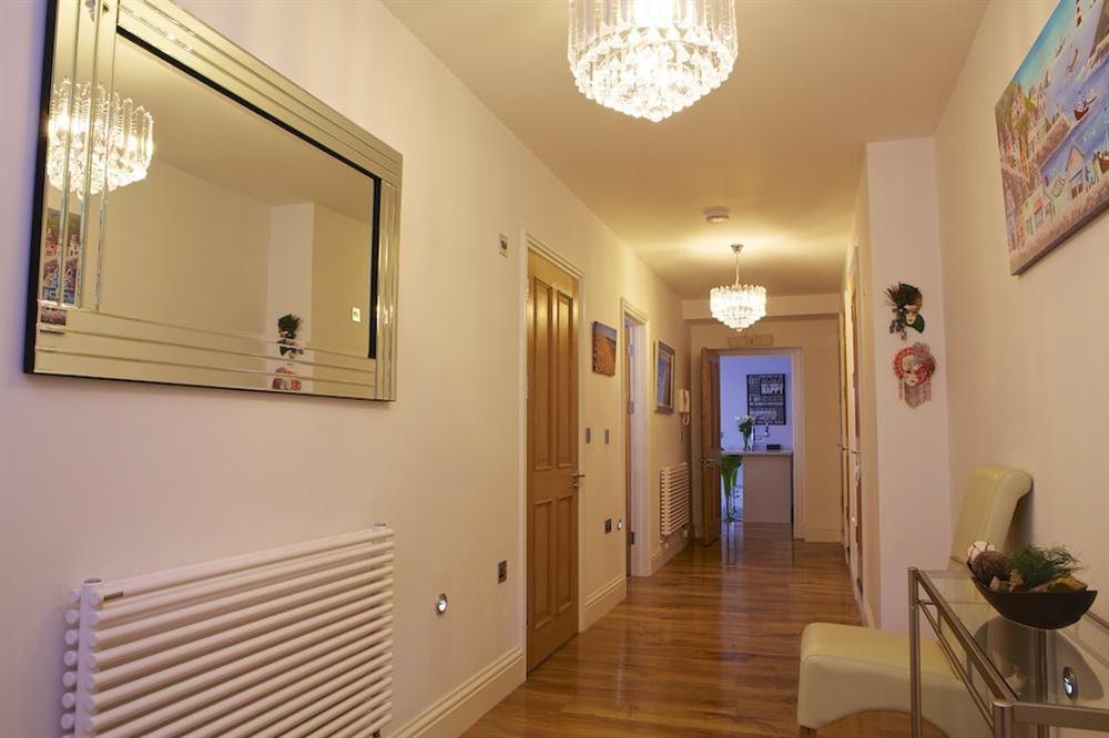 Entrance hallway at Apartment 1, At The Beach in Torcross, Nr Kingsbridge