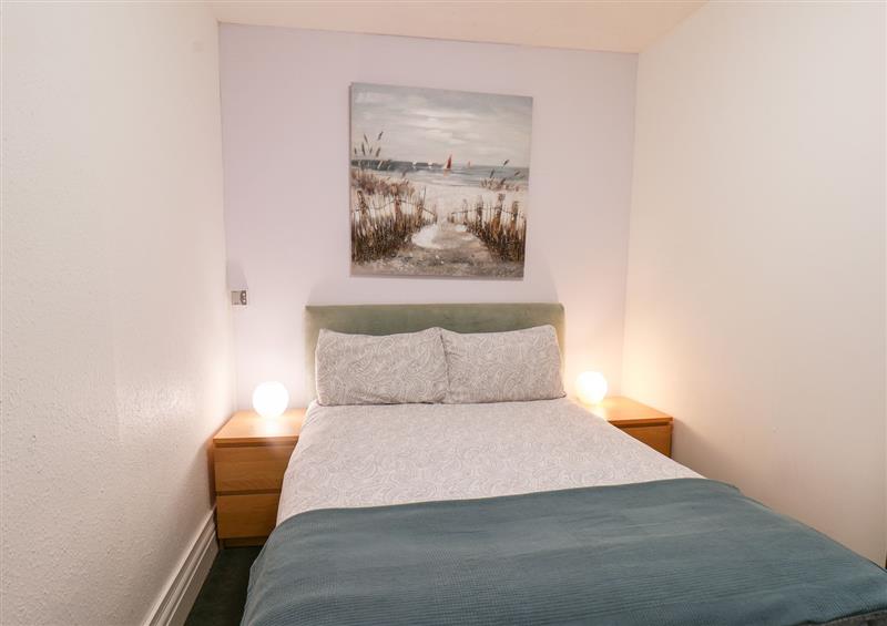One of the bedrooms at Apartment 1 Beaconsfield House, Bridlington