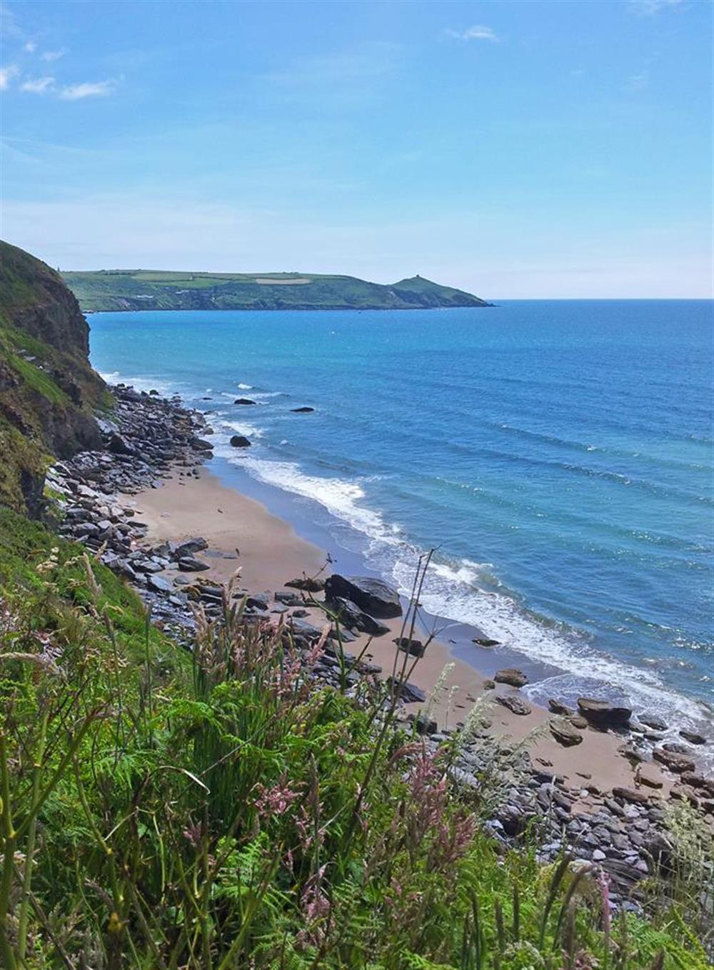 Whitsand Bay along the South East coast of Cornwall at Apartment 1, Buller House, Looe