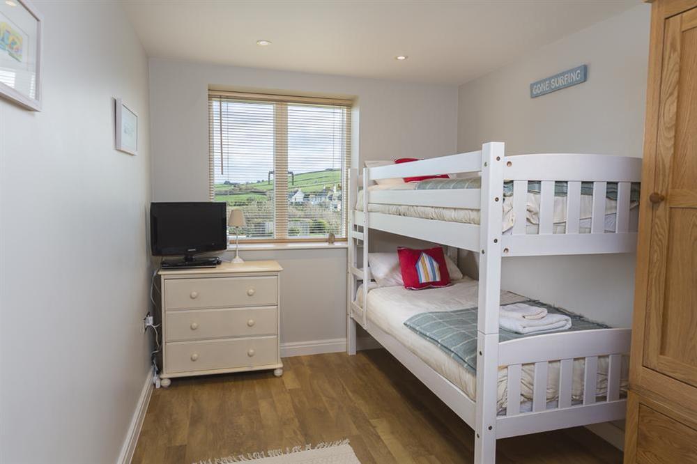 Bunk bedroom at Apartment 1, Oceans Edge in Thurlestone Sands, Nr Kingsbridge