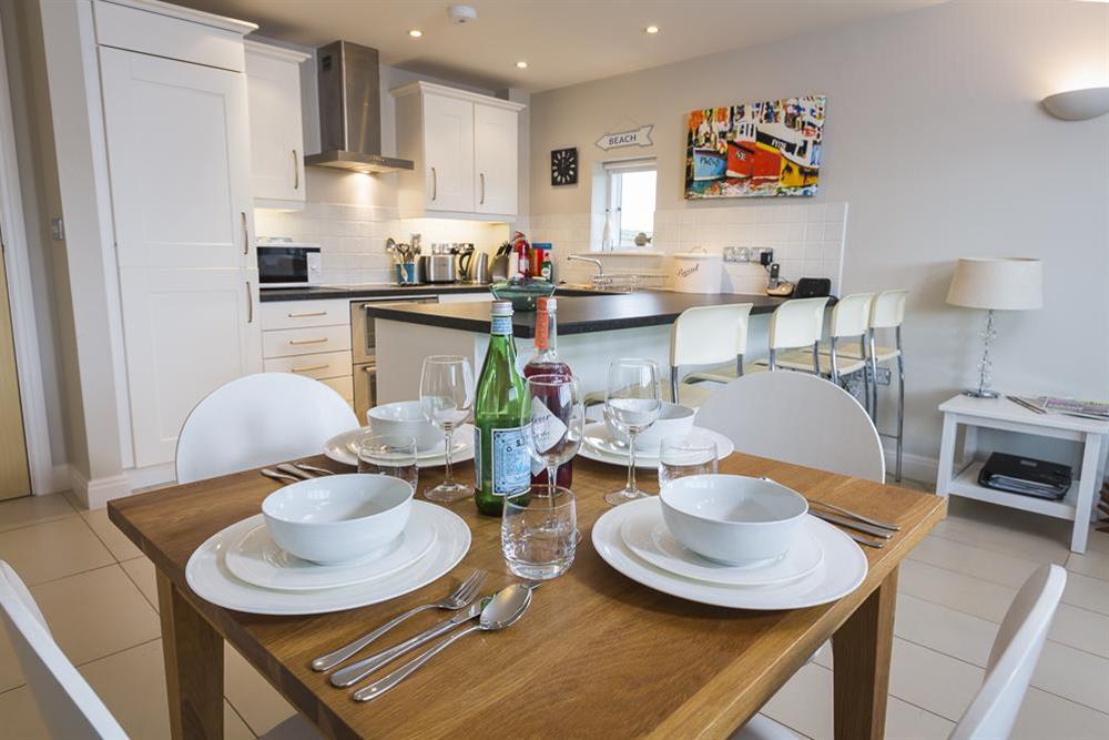 Dining area (photo 2) at Apartment 1, Oceans Edge in Thurlestone Sands, Nr Kingsbridge