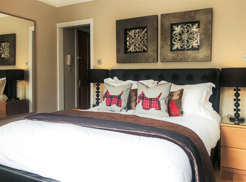 Double bedroom at Apartment 1 in Westbourne, near Bournemouth, Dorset