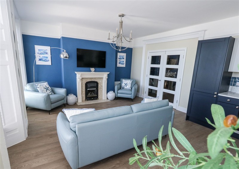 Enjoy the living room at Apartment 1, Weymouth