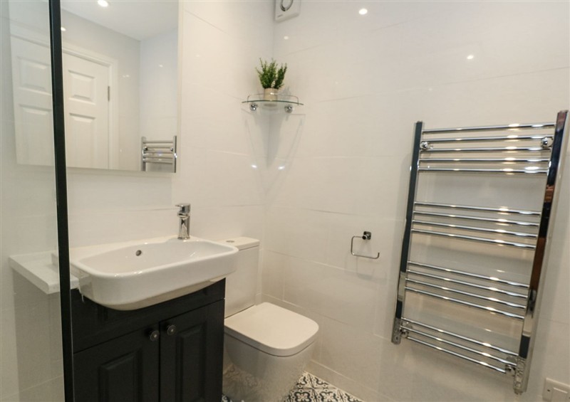 This is the bathroom at Apartment 1, Weymouth