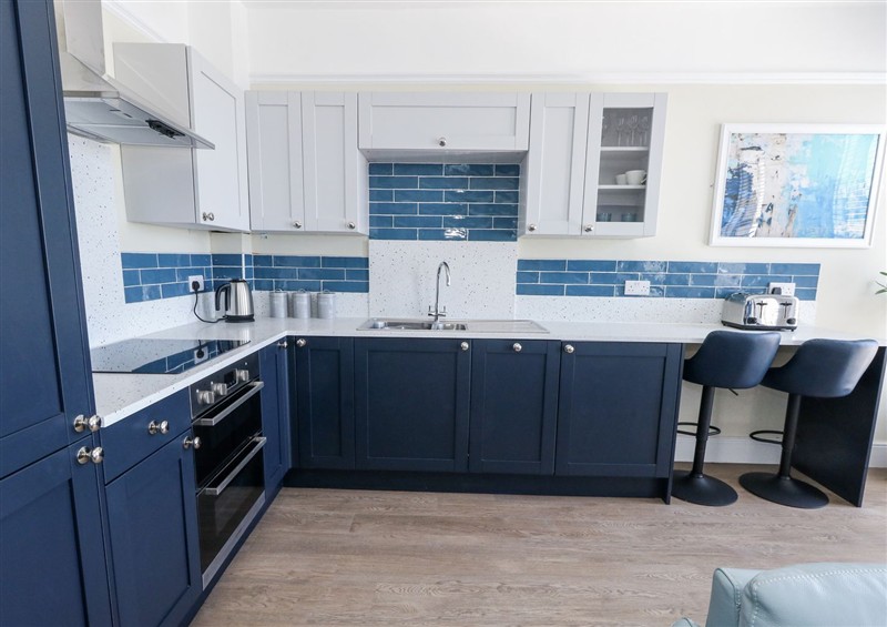 This is the kitchen at Apartment 1, Weymouth