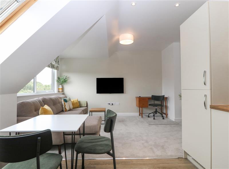 Relax in the living area at Apartment 16, Y Felinheli