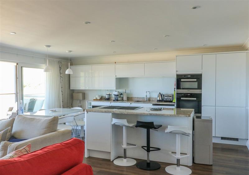 This is the kitchen at Apartment 18, Burgh Island Causeway, Bigbury-On-Sea