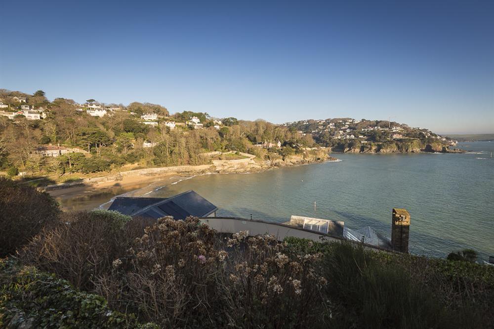 Views across South Sands beach and towards Salcombe at Apartment 19, Bolt Head in South Sands, Salcombe