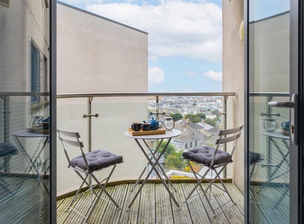 Balcony at Apartment 19 in Newquay, Cornwall