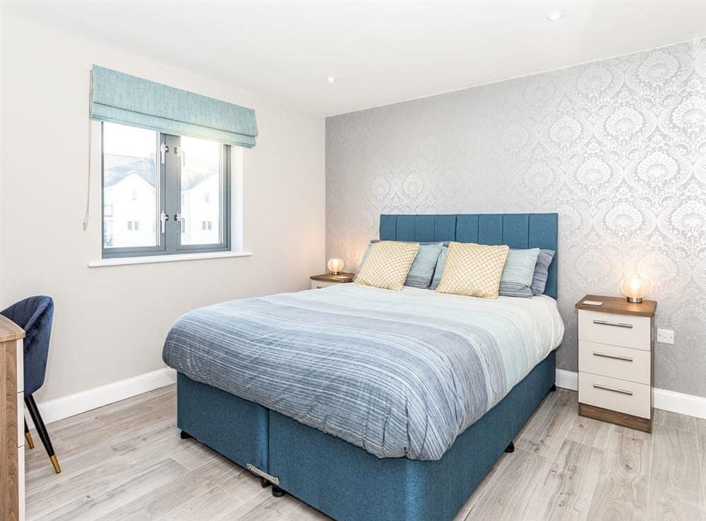 Double bedroom at Apartment 19 in Newquay, Cornwall