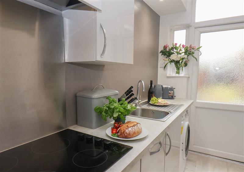 This is the kitchen at Apartment 2, Bridlington