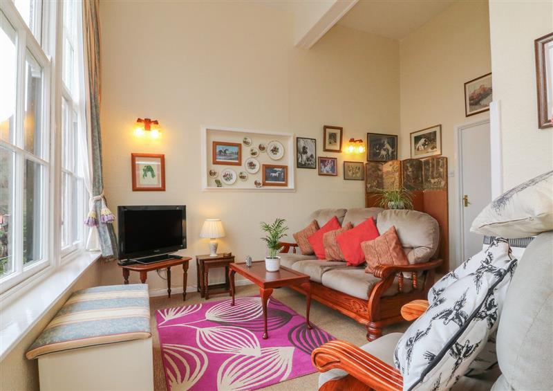 Relax in the living area at Apartment 2 Clooneavin, Lynmouth