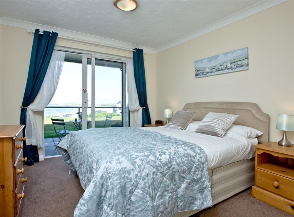 Double bedroom at Apartment 2 in Newquay, Cornwall