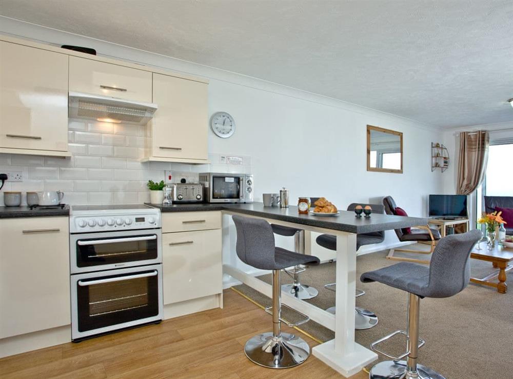 Kitchen at Apartment 2 in Newquay, Cornwall