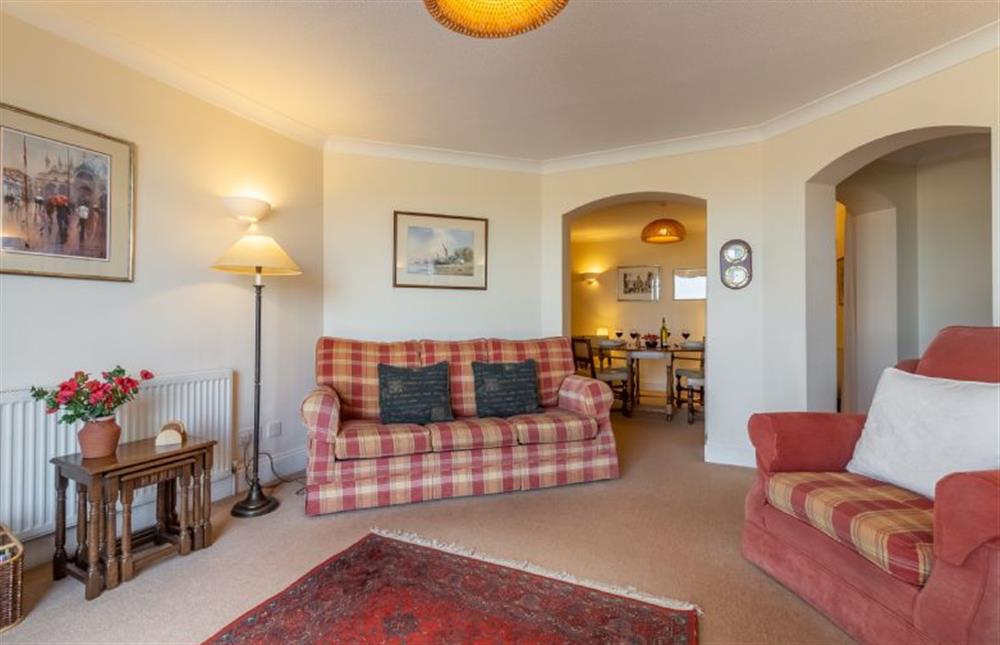 First floor: The Dining room is adjacent to the Sitting room at Apartment 2 The Granary, Wells-next-the-Sea