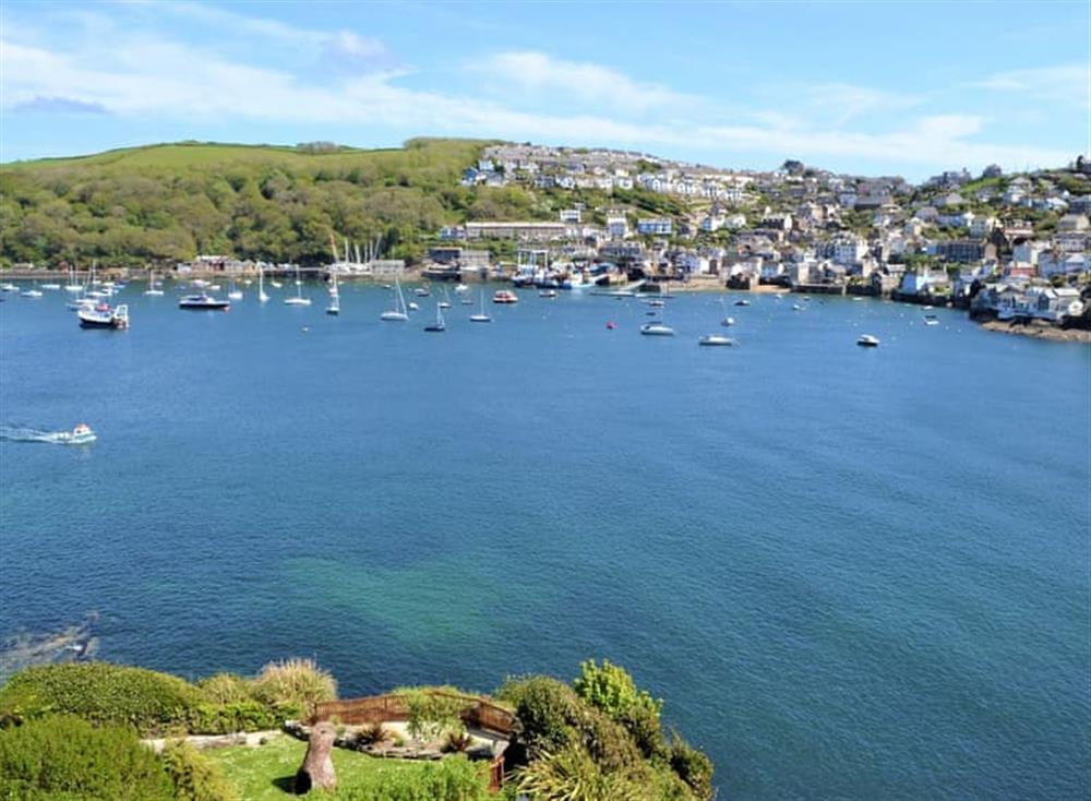 Amazing view of the harbour at Apartment 2 The Wheelhouse in Fowey, Cornwall