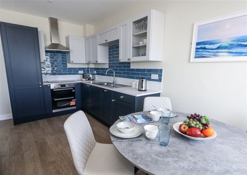 The kitchen at Apartment 2, Weymouth