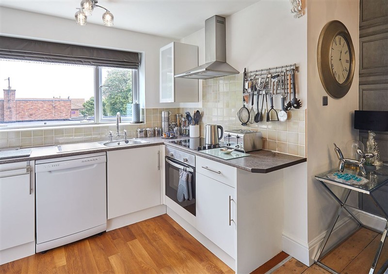 The kitchen at Apartment 2, Whitby