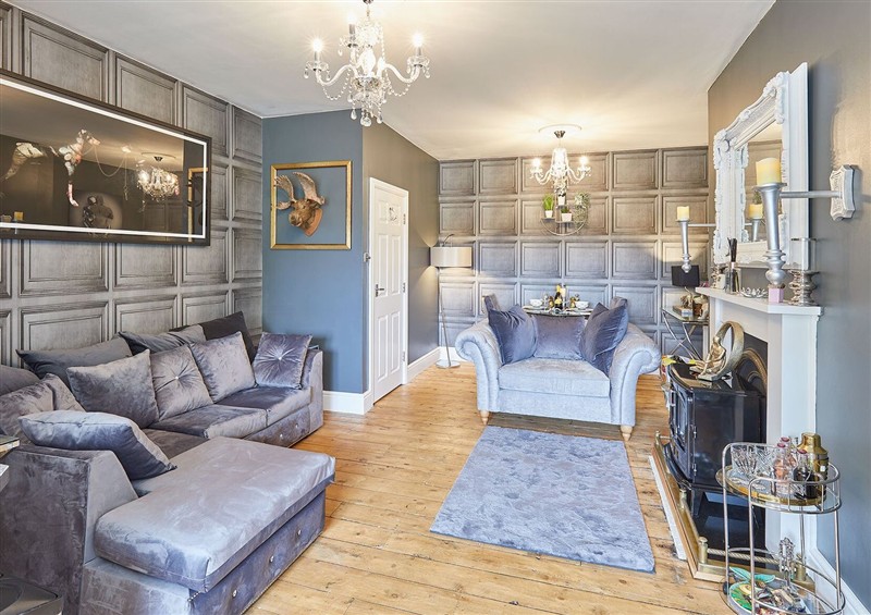 The living room at Apartment 2, Whitby