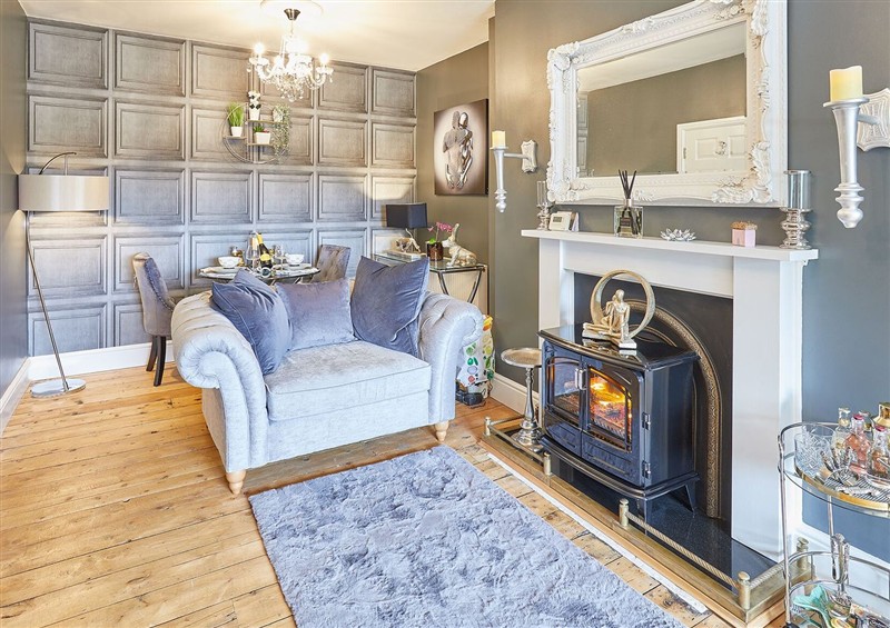 This is the living room at Apartment 2, Whitby