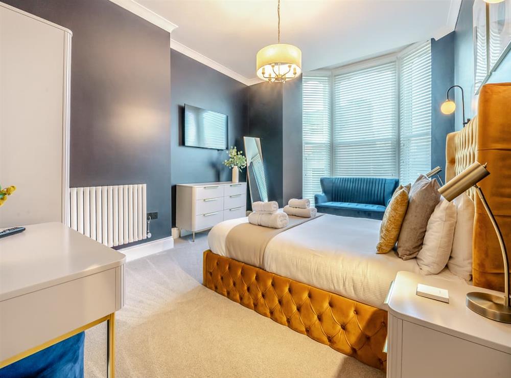 Double bedroom at Apartment 201 in Scarborough, North Yorkshire