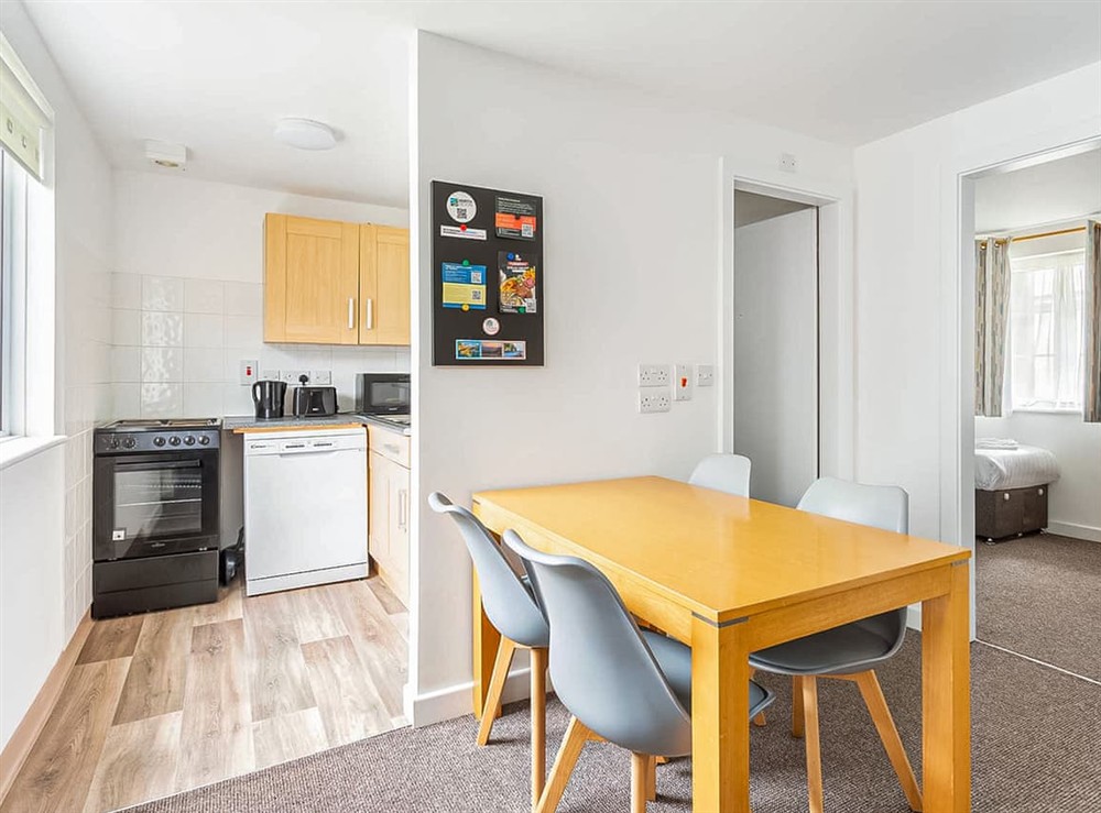Kitchen/diner at Apartment 21M in Illfracombe, Devon