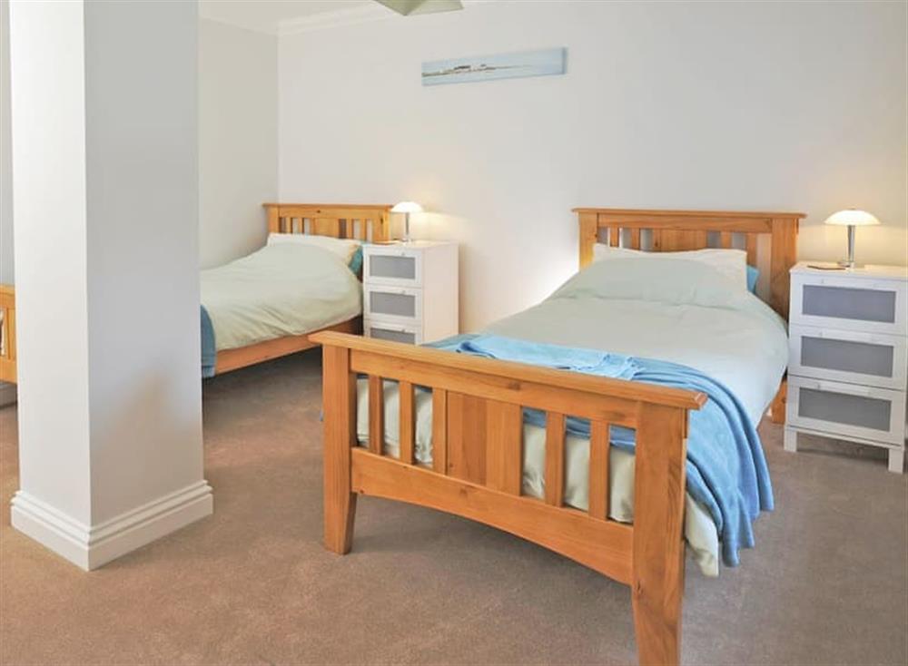 Twin bedroom at Apartment 3 at Catherine House in , Weymouth