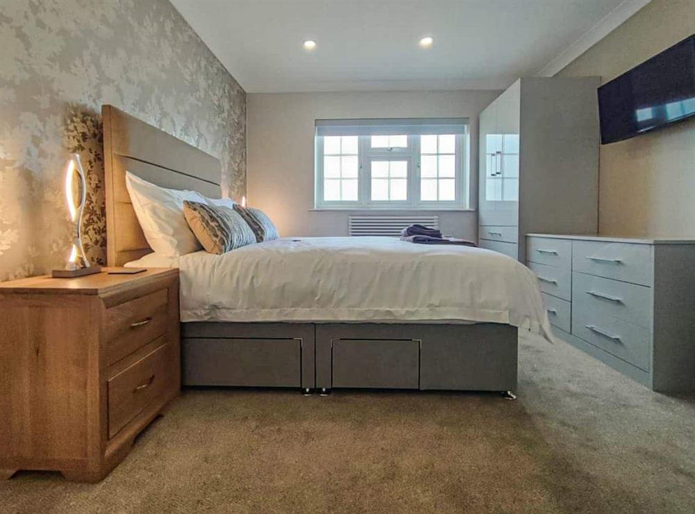 Double bedroom at Apartment 3 Barton Manor in Pagham, West Sussex