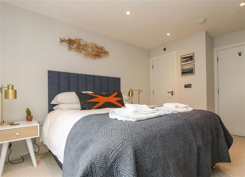 One of the bedrooms at Apartment 3 Fistral Beach, Newquay
