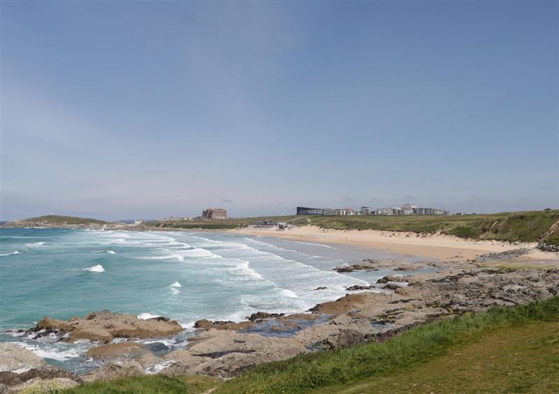 The setting around Apartment 3 Fistral Beach at Apartment 3 Fistral Beach, Newquay