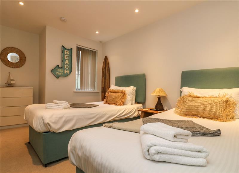 This is a bedroom (photo 2) at Apartment 3 Fistral Beach, Newquay