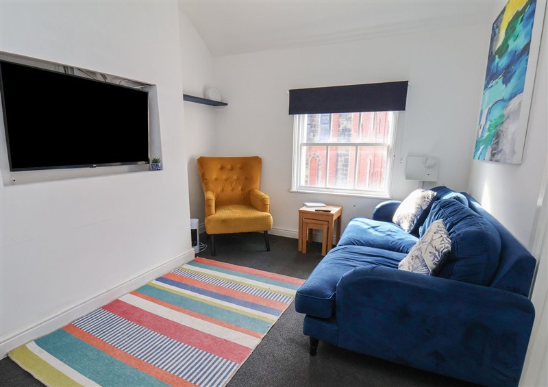 Relax in the living area at Apartment 3, Scarborough