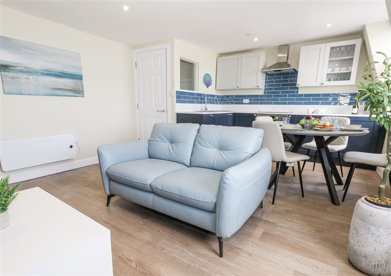 The living room at Apartment 3, Weymouth