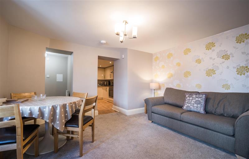 The living area at Apartment 30 Trinity Mews, Torquay