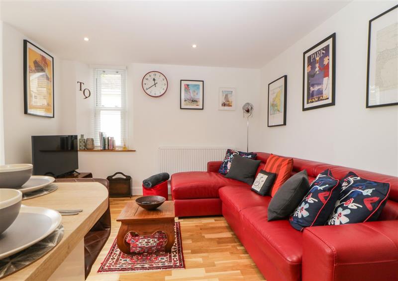 Relax in the living area at Apartment 4 10 Somers Court, Paignton