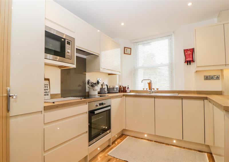 This is the kitchen at Apartment 4 10 Somers Court, Paignton