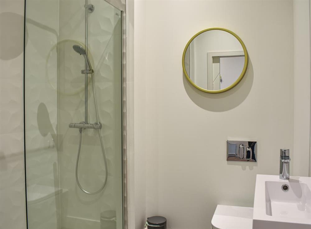 Shower room at Apartment 4 in Arbroath, Angus