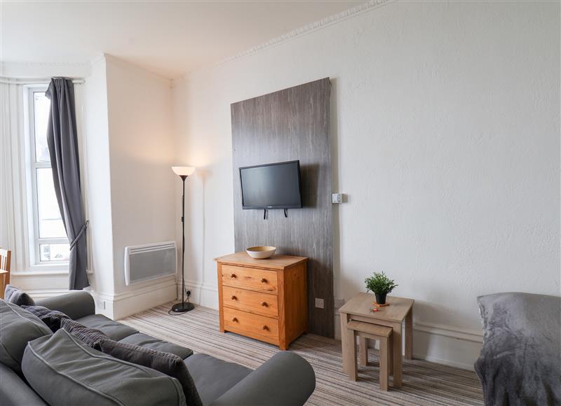Relax in the living area at Apartment 4 Beaconsfield House, Bridlington