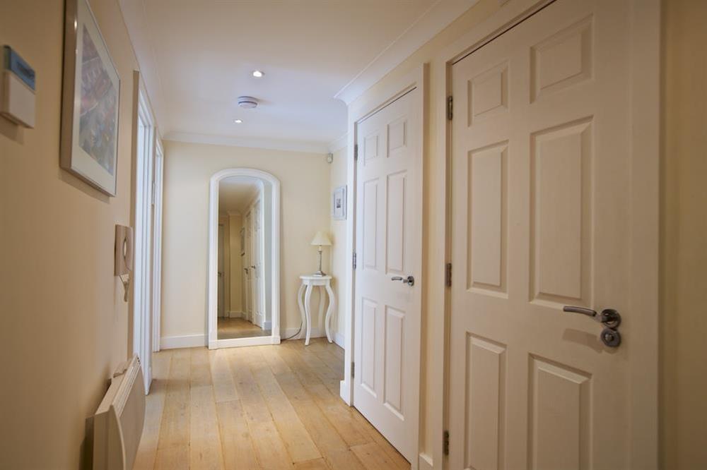 Spacious hallway at Apartment 4, Bolt Head in South Sands, Salcombe
