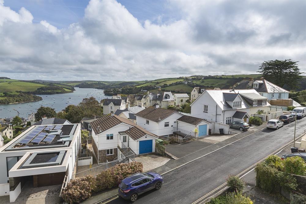 Fantastic view from gable end window at Apartment 4 Lyndhurst in Bonaventure Road, Salcombe