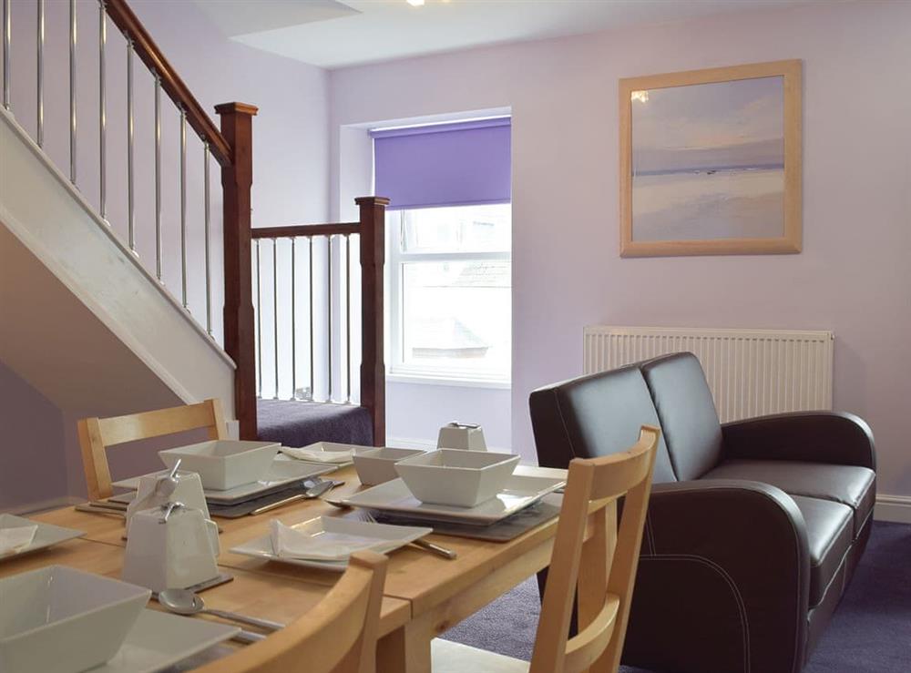 Open plan living space at Apartment 4 in Tenby, Dyfed