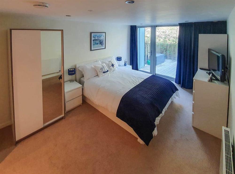 Double bedroom at Apartment 4, Zinc in Newquay, Cornwall
